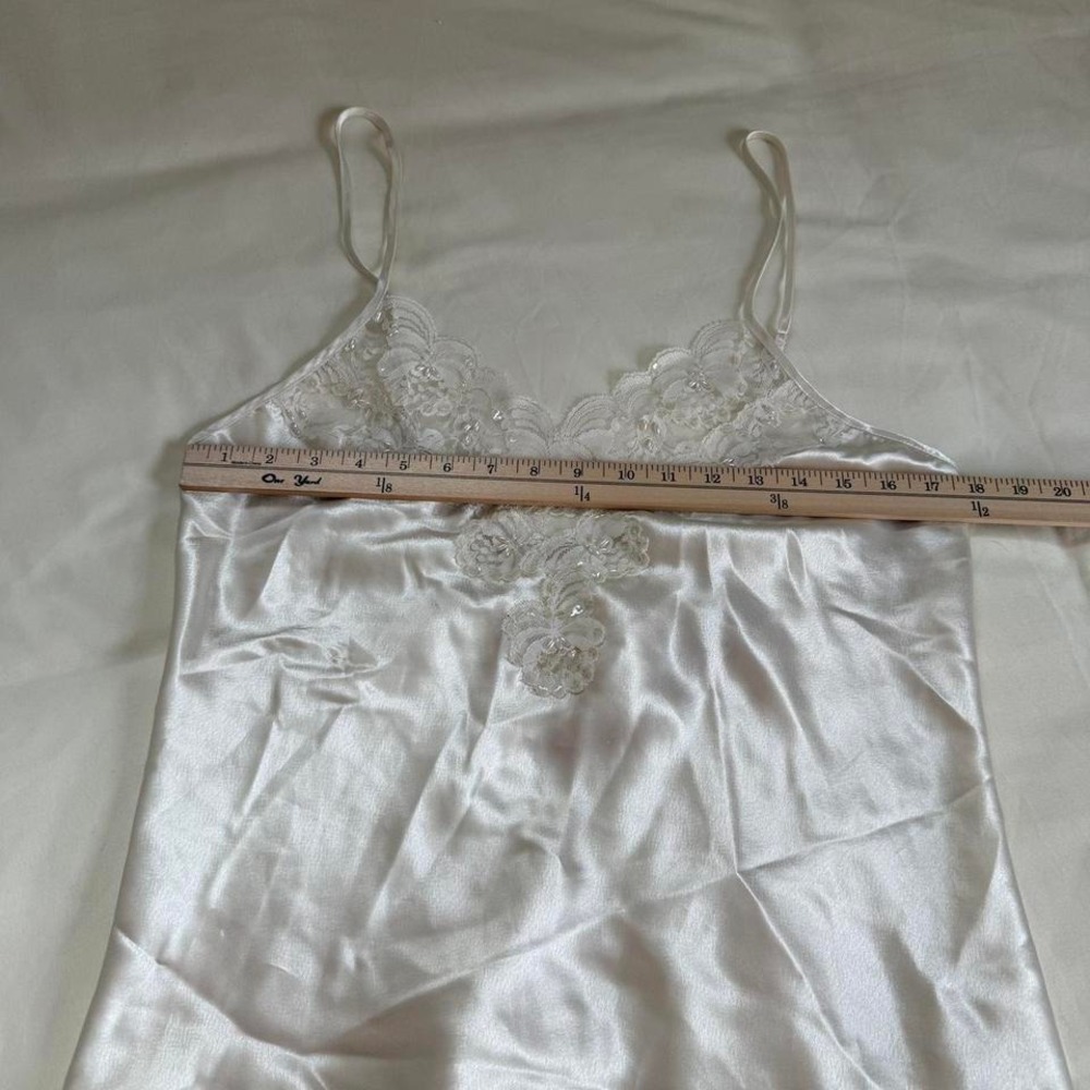 Delicates size medium silky cream slip dress - Picture 3 of 4